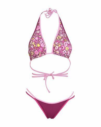 Miss Bikini Luxe Woman Bikini Garnet Polyamide, Elastane Cover