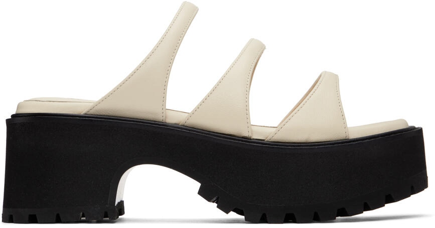 Marge Sherwood Off-White Platform Sandals Cover