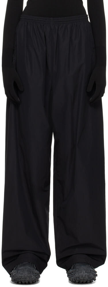 Balenciaga Black Drawstring Track Pants Cover