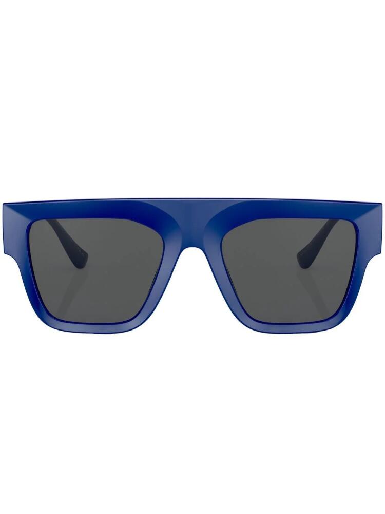 Versace Eyewear square frame sunglasses - Blue Cover