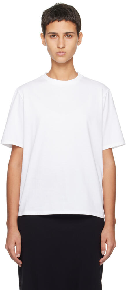 The Row White Chiara T-Shirt Cover