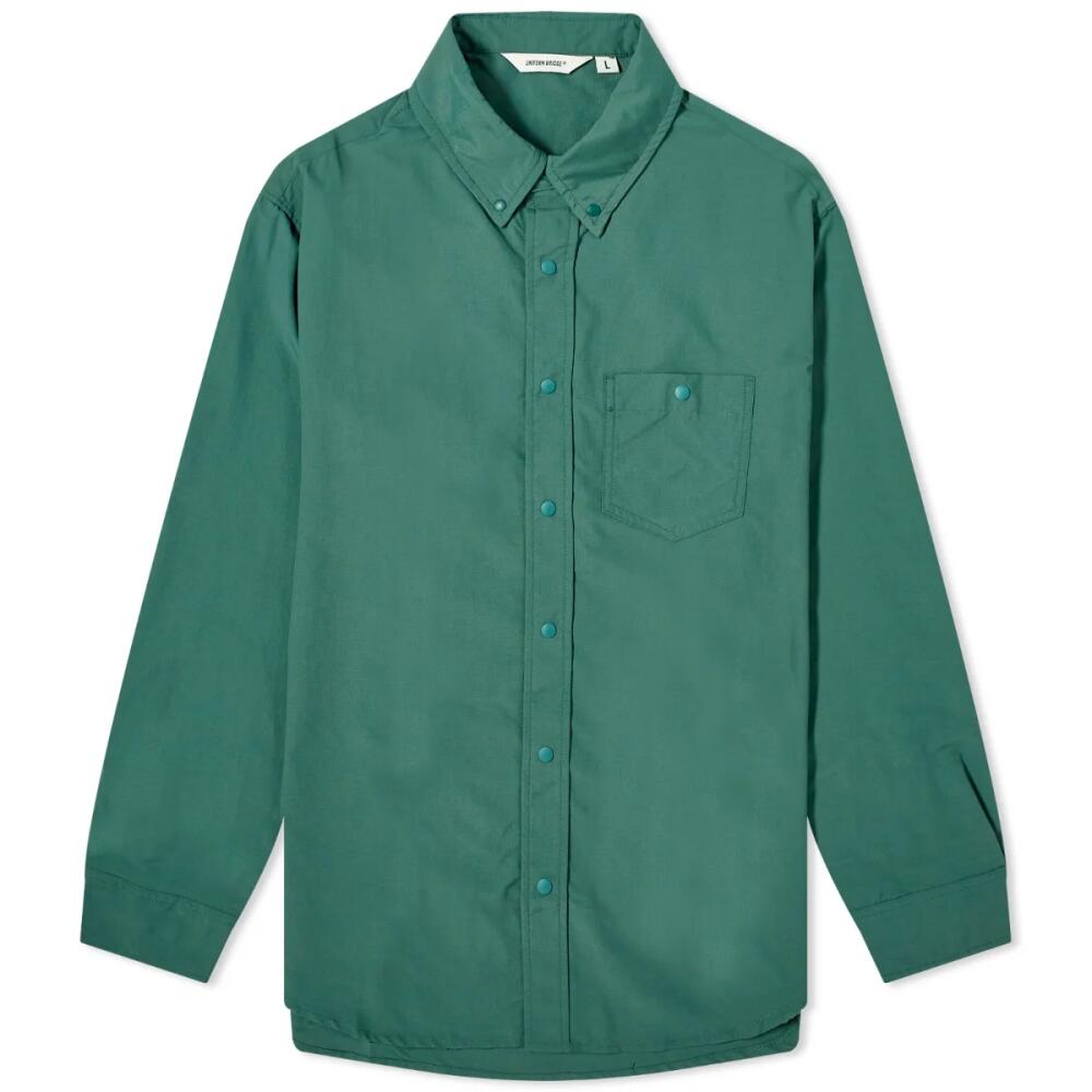 Uniform Bridge Men's Uniform Shirt in Green Cover