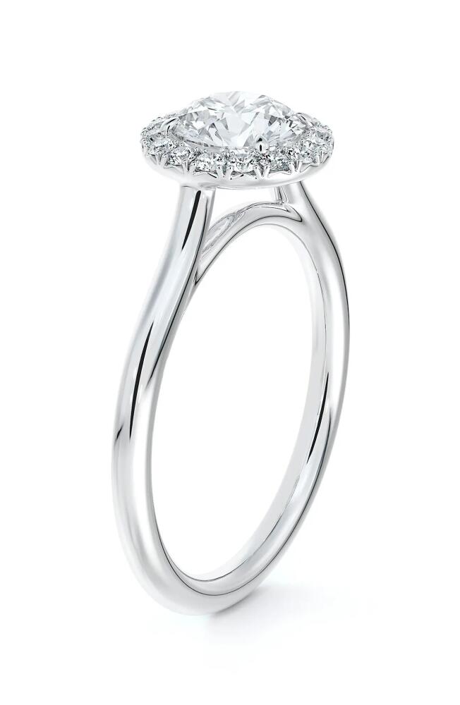 De Beers Forevermark Center of My Universe® Round Halo Diamond Engagement Ring in Platinum-D0.70Ct Cover