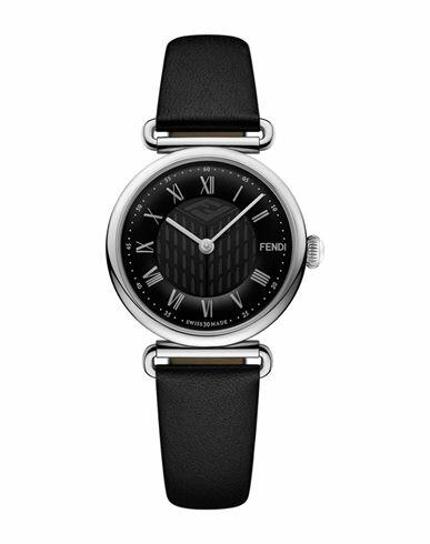 Fendi Palazzo Leather Watch Woman Wrist watch Silver Stainless Steel Cover