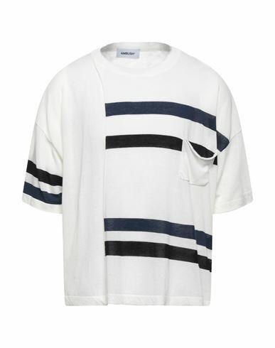 Ambush Man Sweater White Cotton Cover