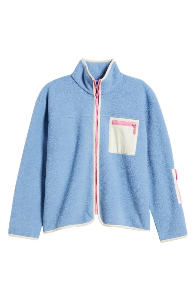 Florence by Mills High Pile Fleece Jacket in Endless Sky Cover