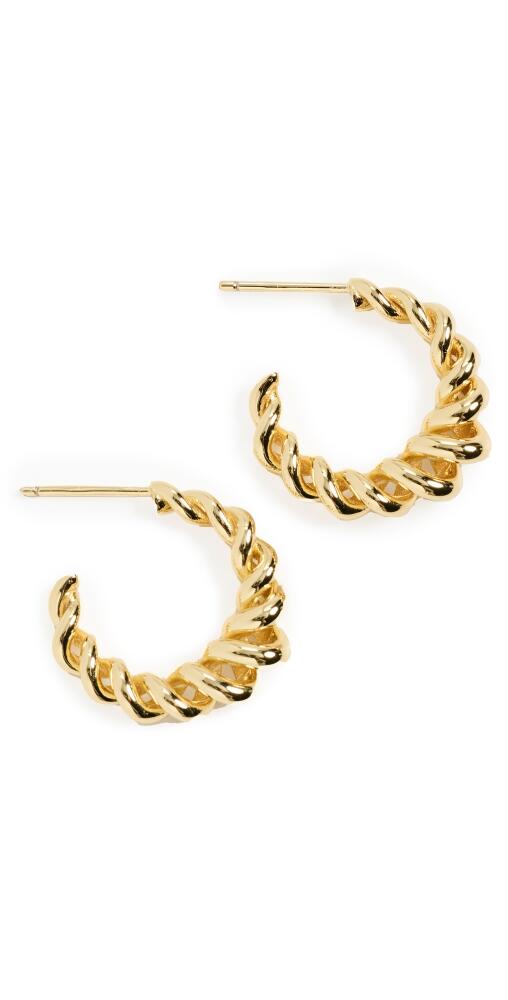 MÉGA Twister Hoop Earrings Gold Cover