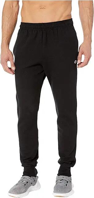 Champion Powerblend Fleece Joggers (Black) Men's Casual Pants Cover