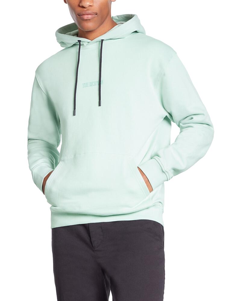 The Kooples Cotton Logo Print Relaxed Fit Hoodie Cover