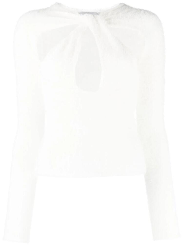 Coperni cut-out jumper - White Cover