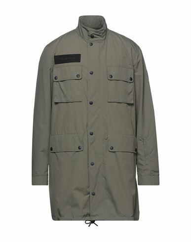 Belstaff Man Overcoat & Trench Coat Military green Nylon, Polyurethane Cover