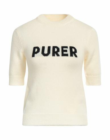 Sportmax Woman Sweater Ivory Wool, Cashmere Cover