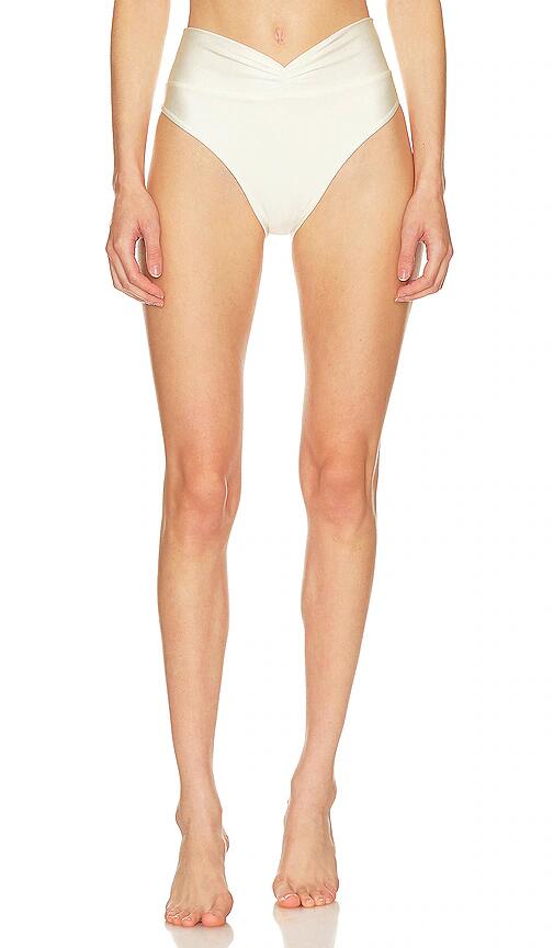 Shani Shemer Claire Bikini Bottom in White Cover