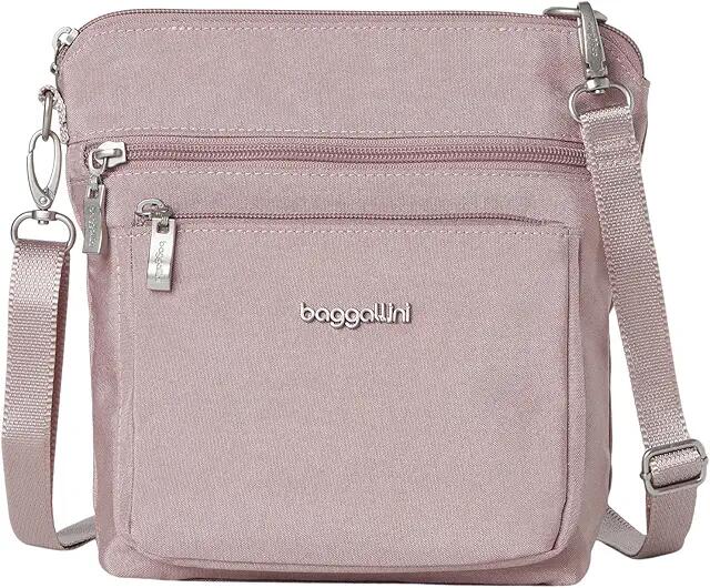 Baggallini Modern Pocket Crossbody (Blush Shimmer) Cross Body Handbags Cover