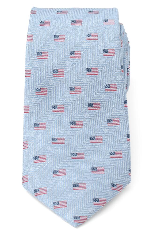 Cufflinks, Inc. American Flag Cotton Tie in Blue Cover