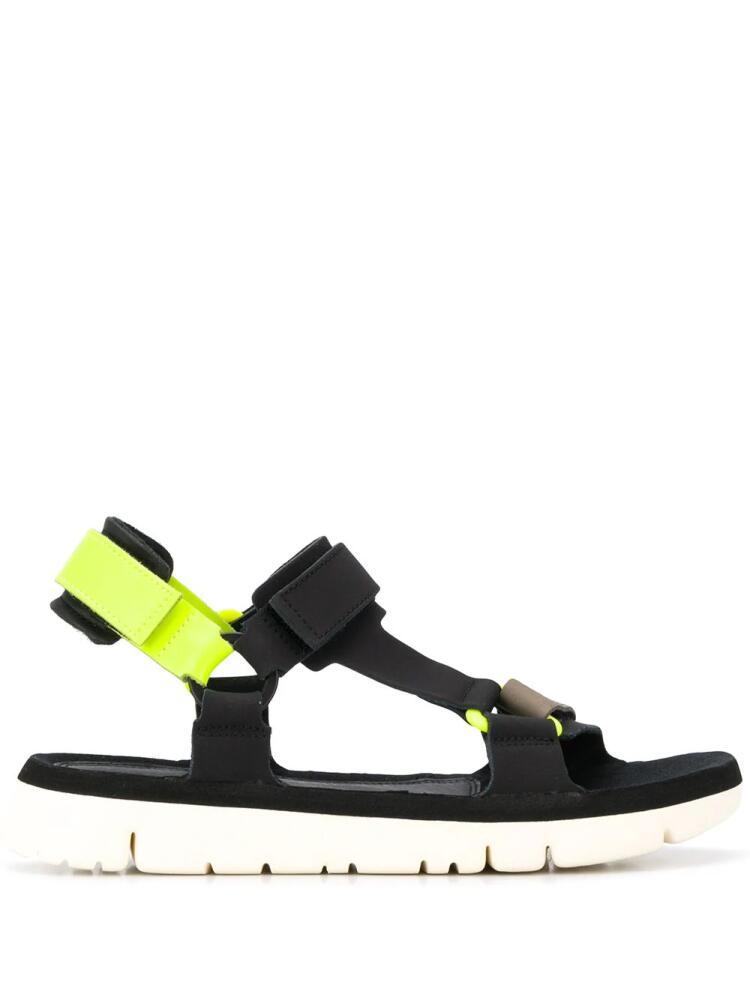 Camper Oruga flat sandals - Black Cover