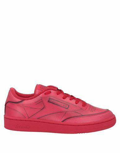 Maison Margiela X Reebok Man Sneakers Red Textile fibers Cover