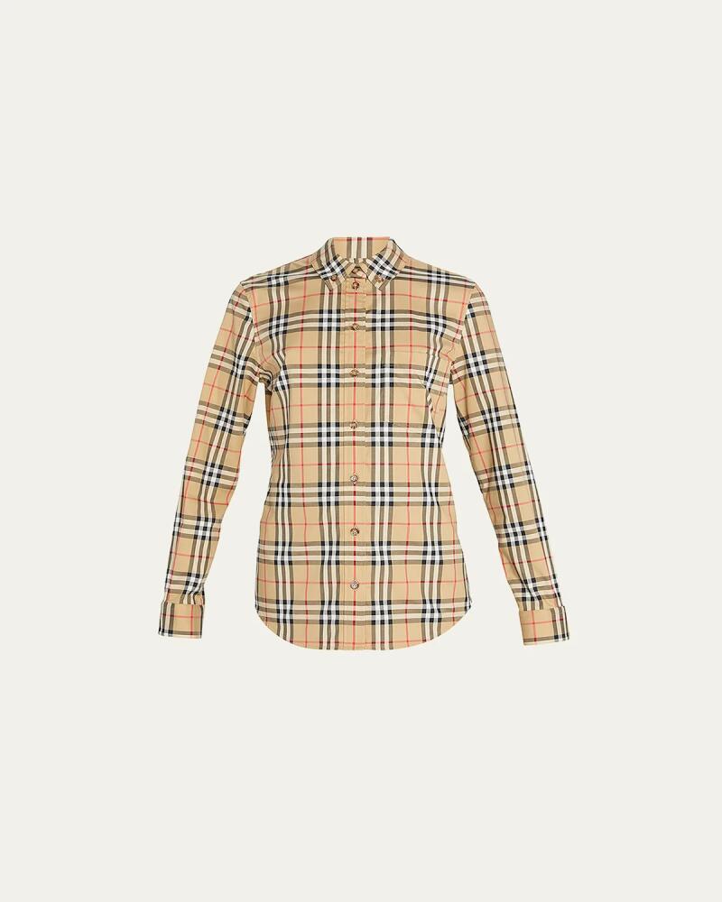 Burberry Lapwing Vintage Check Cotton Shirt Cover