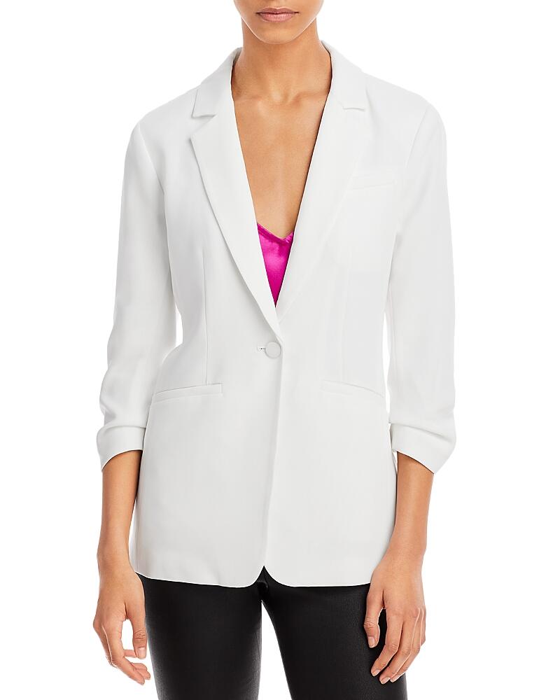 Cinq a Sept Khloe Ruched-Cuff Blazer Cover