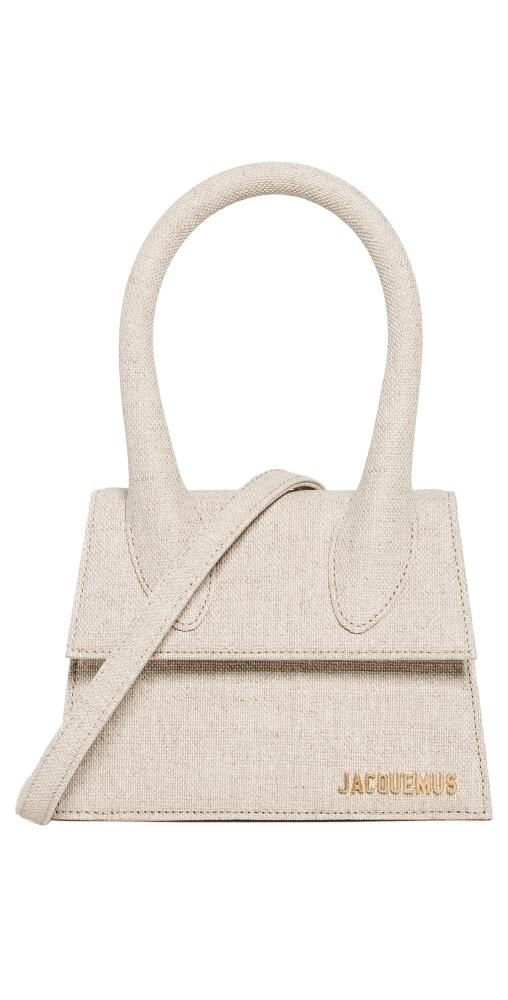 Jacquemus Le Chiquito Moyen Satchel Beige Cover