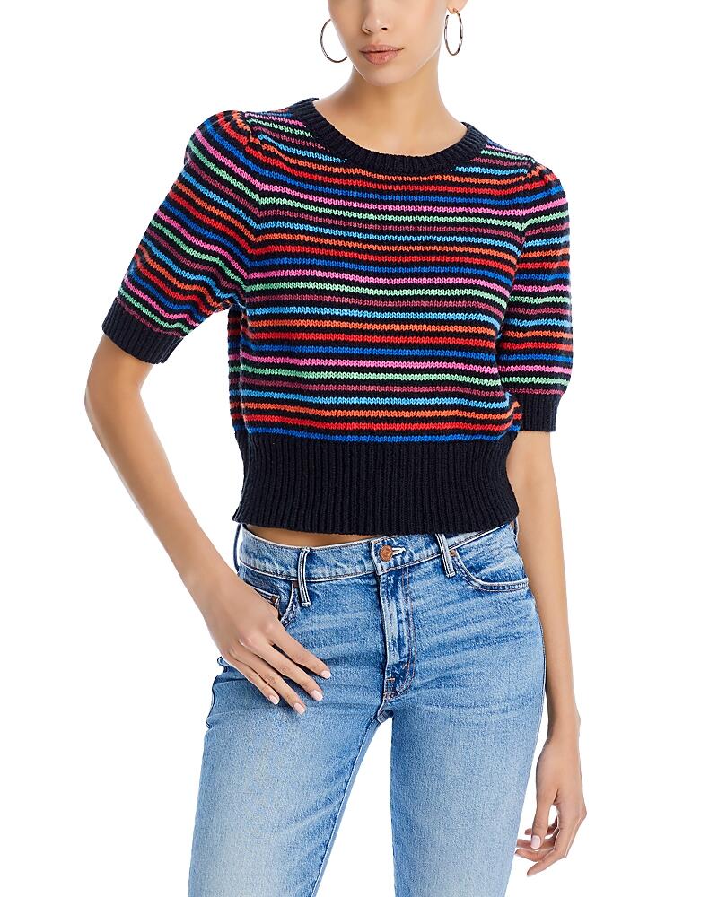 Mother The Powder Puff Striped Sweater Cover