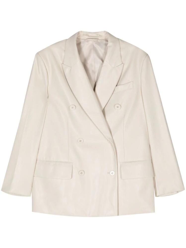 STAND STUDIO Octavia double-breasted blazer - Neutrals Cover