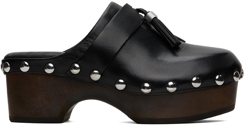 rag & bone Black Johannes Clogs Cover