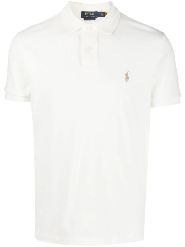 Polo Ralph Lauren Polo Pony-embroidered polo shirt - White Cover