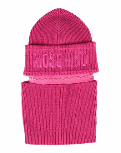 Moschino Woman Hat Fuchsia Wool Cover