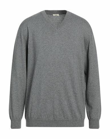 Bellwood Man Sweater Grey Cotton, Wool Cover