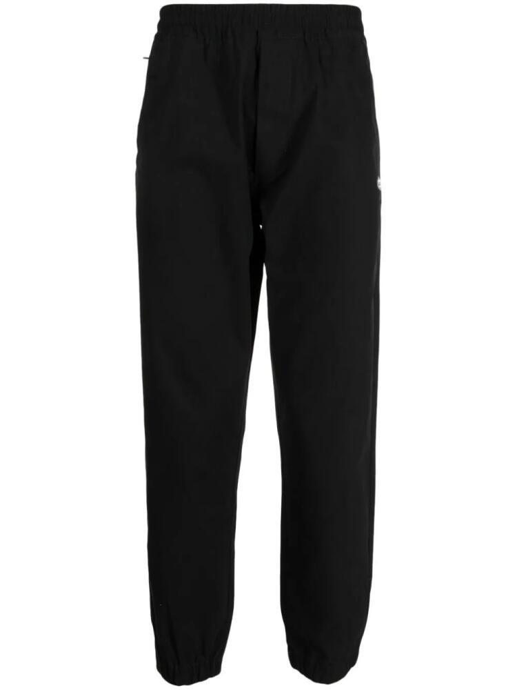 CHOCOOLATE logo-patch cotton track pants - Black Cover