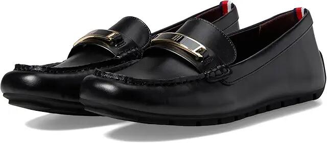 Tommy Hilfiger Kyria (Black) Women's Flat Shoes Cover