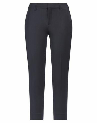 Pt Torino Woman Pants Midnight blue Virgin Wool, Elastane Cover