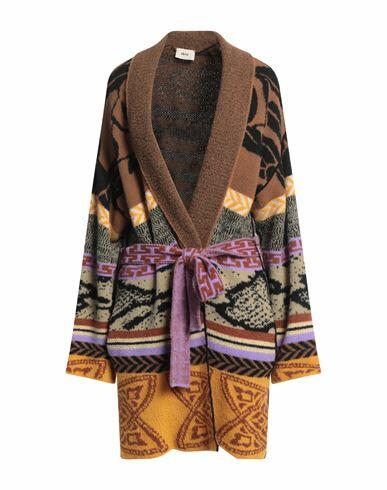 Akep Woman Cardigan Purple Polyamide, Acrylic, Mohair wool, Nylon Cover