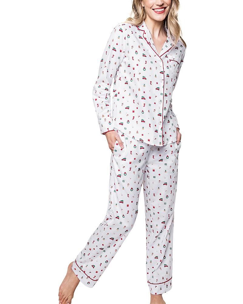 Petite Plume Winter Nostalgia Cotton Long Christmas Pajama Set Cover