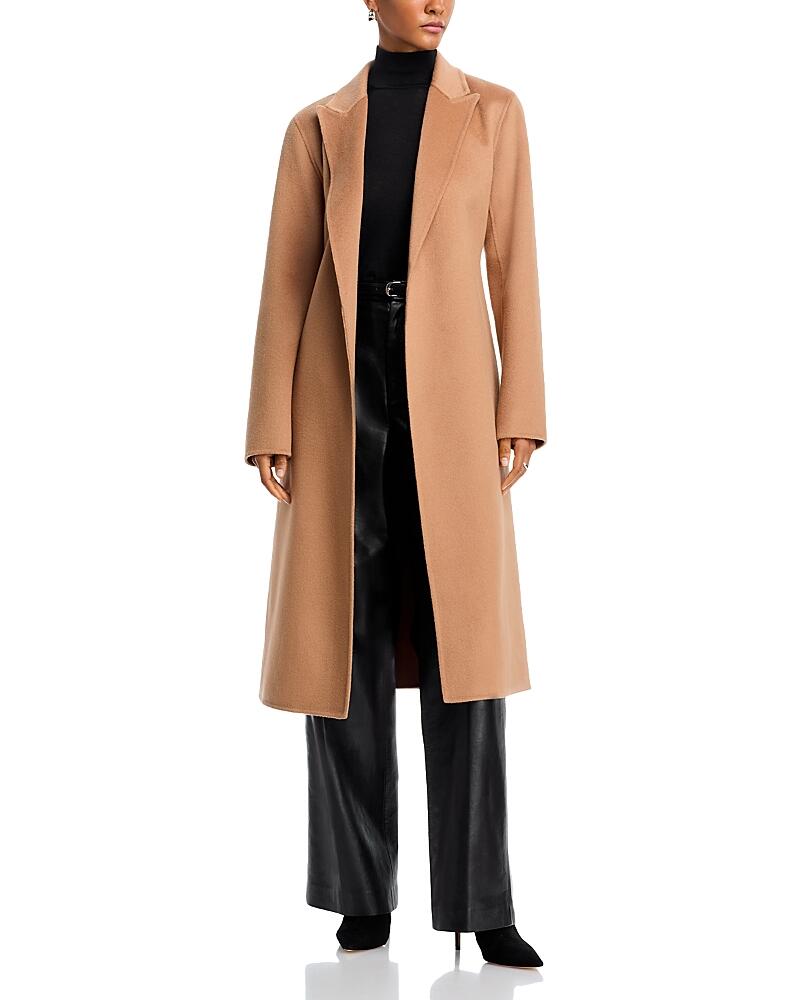 Elie Tahari The Nora Wool Silk and Cashmere Coat Cover