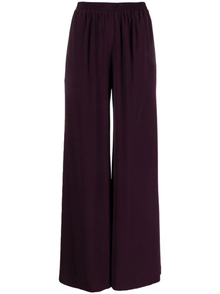 Gianluca Capannolo Antonia high-waisted wide-leg trousers - Purple Cover