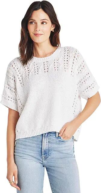 Splendid Mason Sweater (White) Women's Sweater Cover