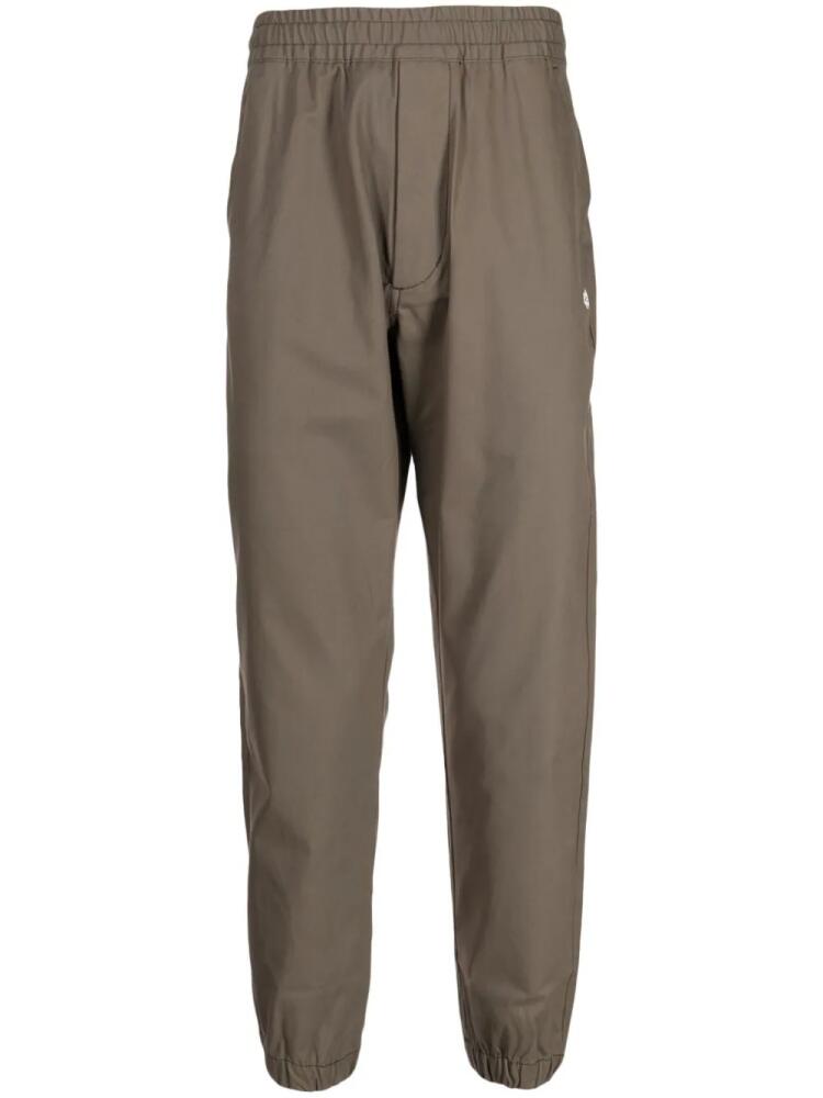 CHOCOOLATE logo-patch cotton track trousers - Brown Cover