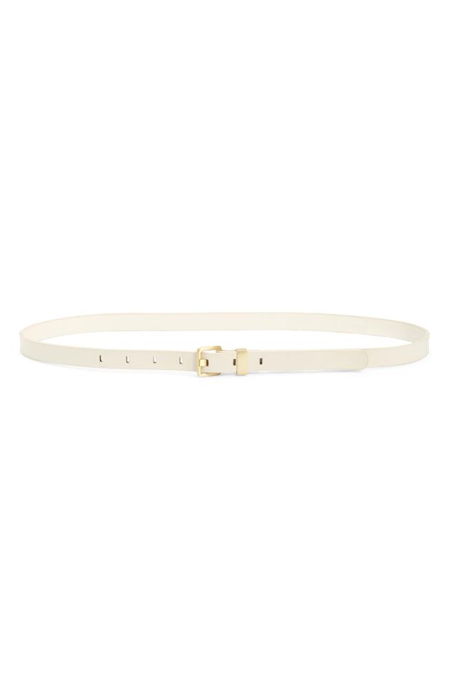 Nordstrom Metal Keeper Belt in Ivory Birch Cover