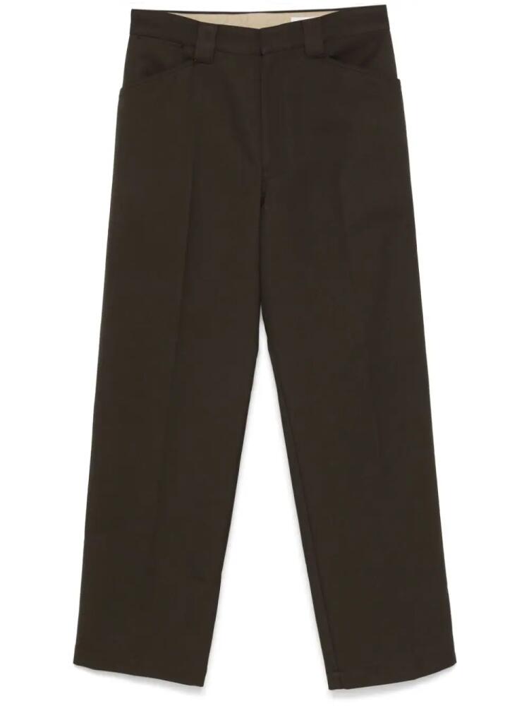 LEMAIRE straight trousers - Blue Cover