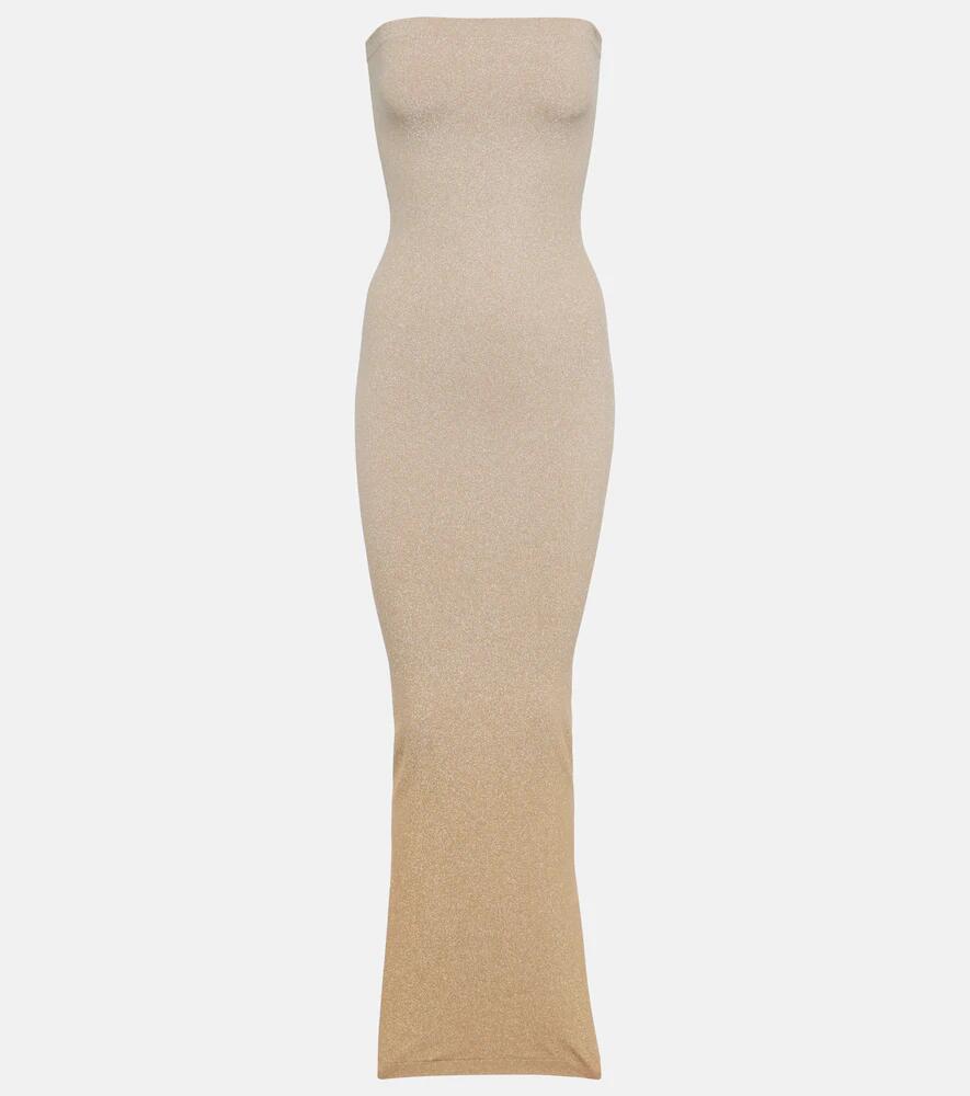 Wolford Fading Shine strapless maxi dress Cover