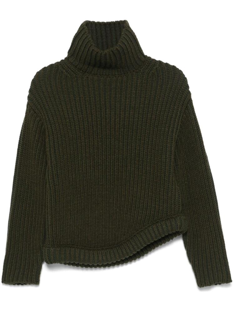 Victoria Beckham high neck sweater - Green Cover