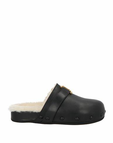 Chloé Woman Mules & Clogs Black Leather Cover