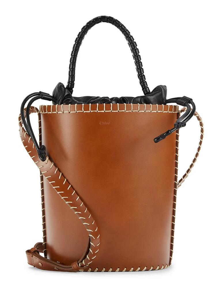 Chloé Women's Leather Bucket Bag - Brown Cover