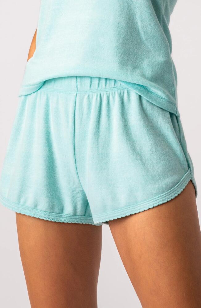 PJ Salvage Peachy Pajama Shorts in Seafoam Cover