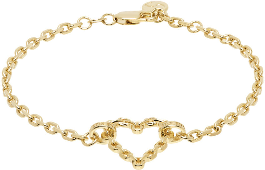 Stolen Girlfriends Club Gold Chain Heart Bracelet Cover