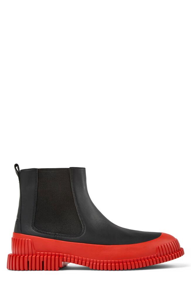 Camper Pix Boot in Black And Red Cover