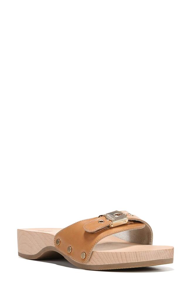 Dr. Scholl's Original Collection Platform Slide Sandal in Camelot Cover