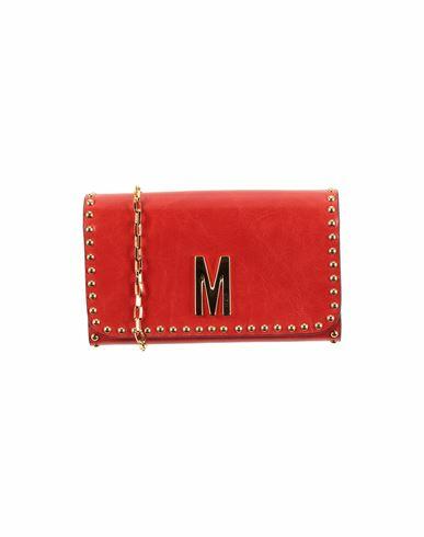 Moschino Woman Wallet Red Soft Leather Cover